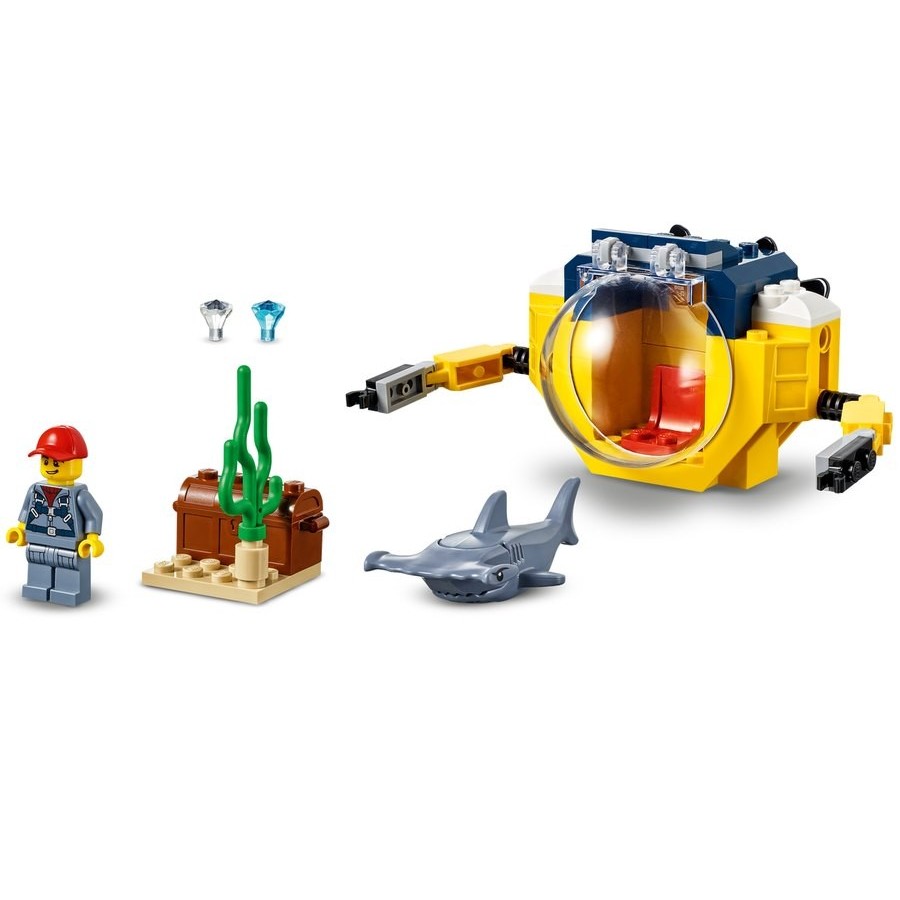 Lego Urban Area Sea Mini-Submarine