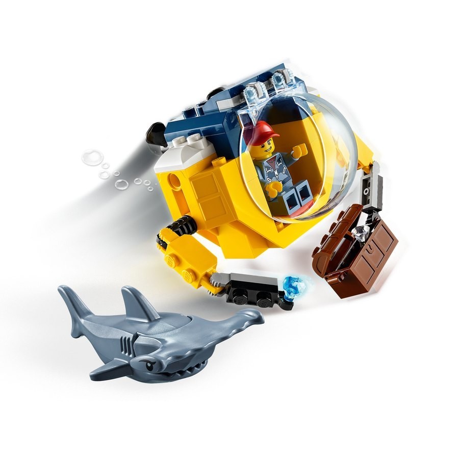 Lego Urban Area Sea Mini-Submarine