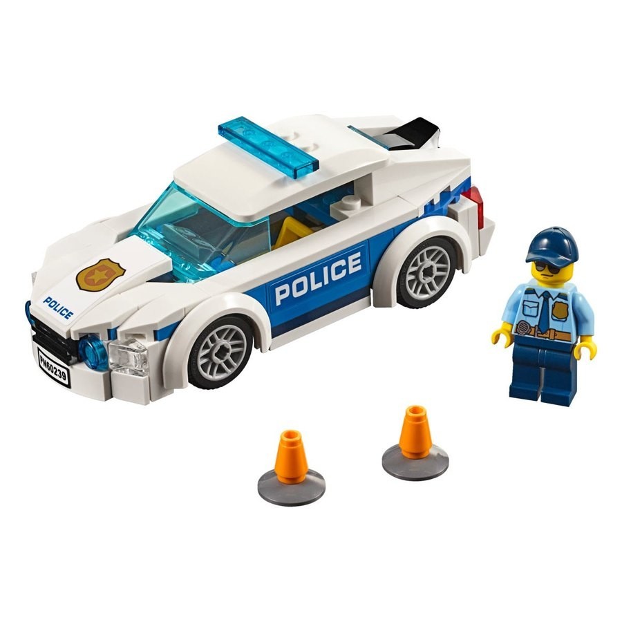 Can't Beat Our - Lego Area Police Watch Automobile - Get-Together Gathering:£9