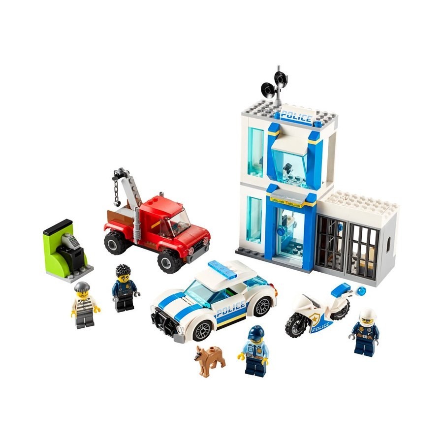 Lego Area Police Block Carton