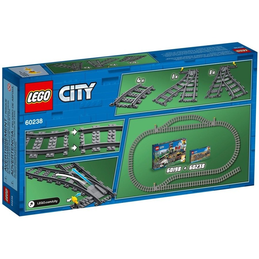 Lego Area Change Rails