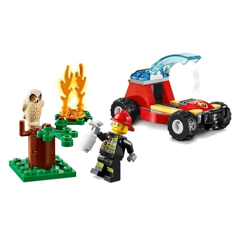 Lego Metropolitan Area Rainforest Fire