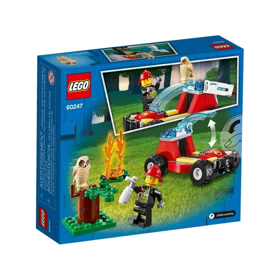 Lego Area Woods Fire