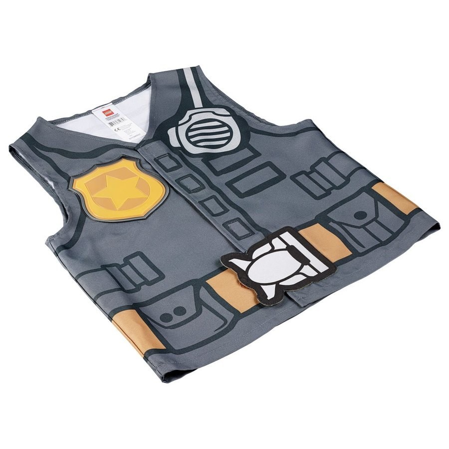 Going Out of Business Sale - Lego Urban Area Police Vest - New Year's Savings Spectacular:£9[neb10394ca]