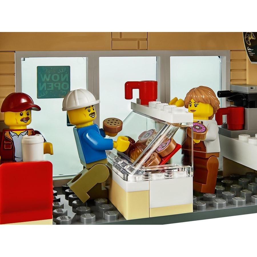 Lego City Donut Store Opening