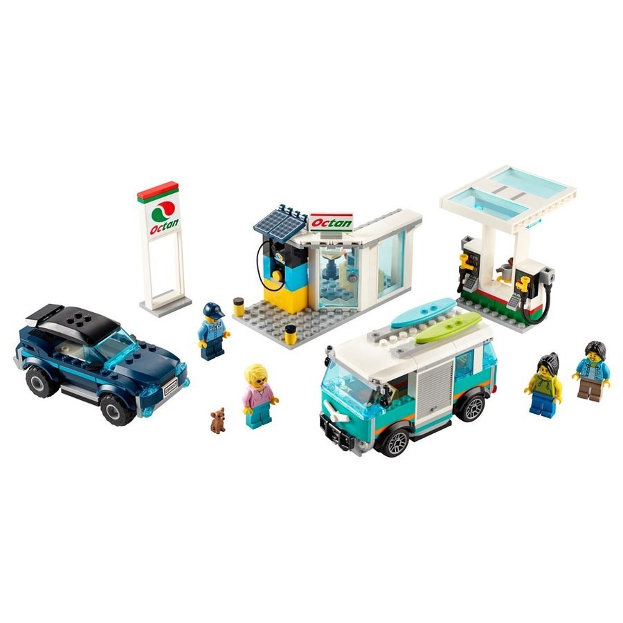 Lego City Gas Station