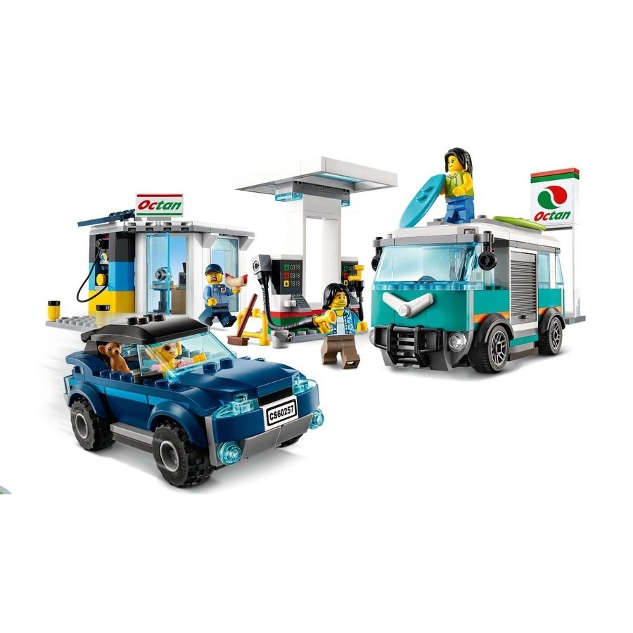 Lego Area Gas Station