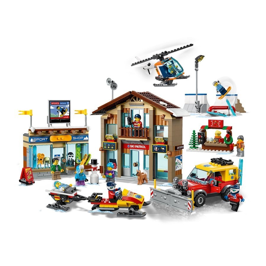 Lego Urban Area Ski Resort