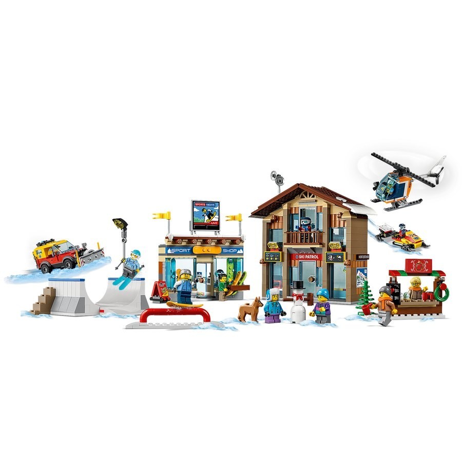 Price Cut - Lego Urban Area Ski Retreat - Labor Day Liquidation Luau:£67[sib10399te]
