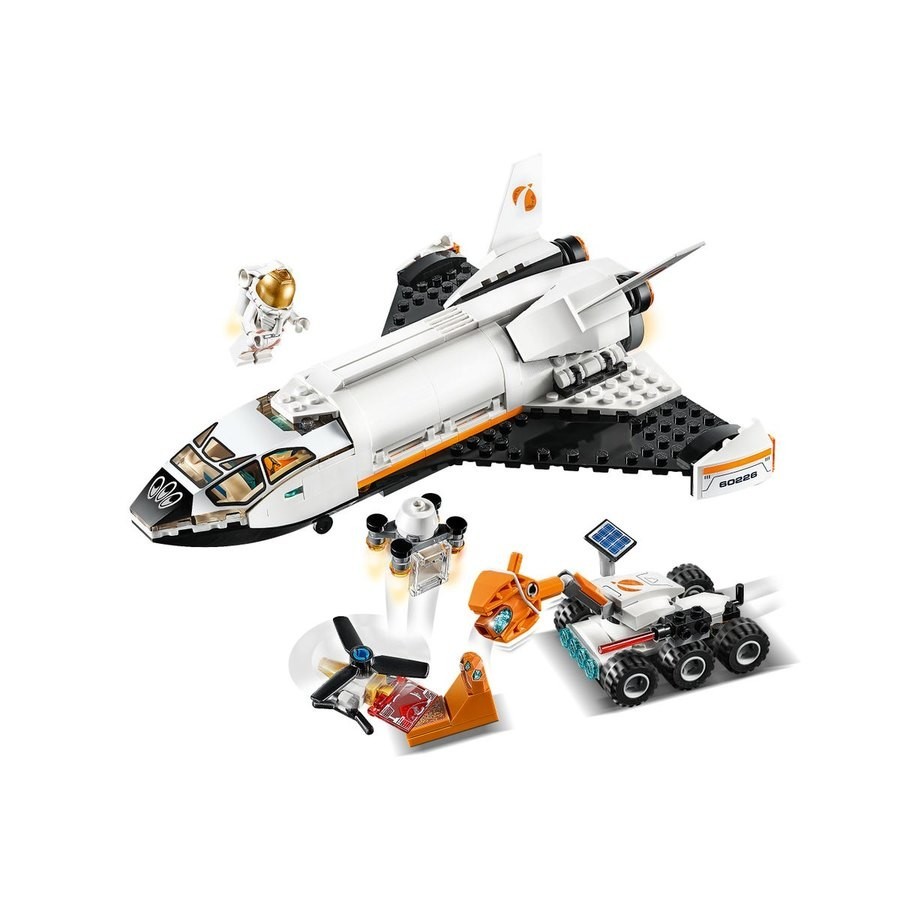 Lego Urban Area Mars Analysis Shuttle
