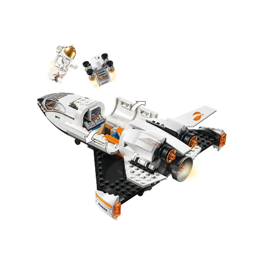 Lego Metropolitan Area Mars Study Shuttle Bus