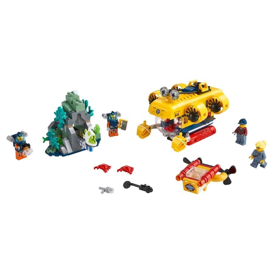 Lego Area Sea Expedition Submarine