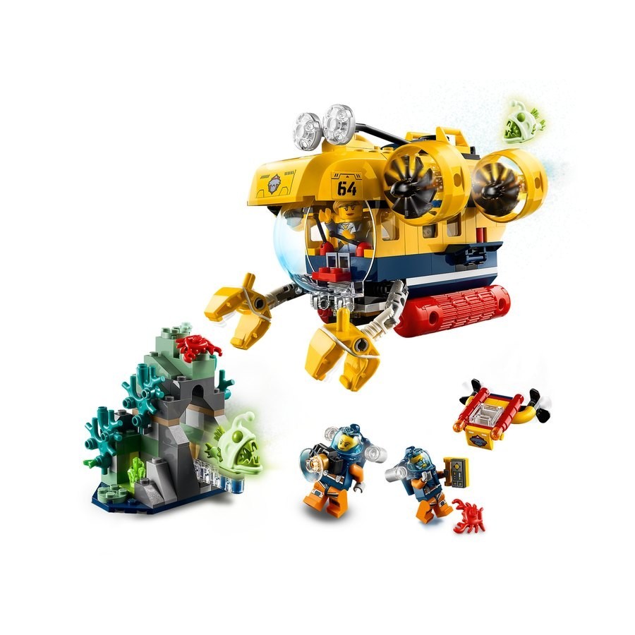 Back to School Sale - Lego City Sea Expedition Sub - Blowout Bash:£32[lab10404ma]