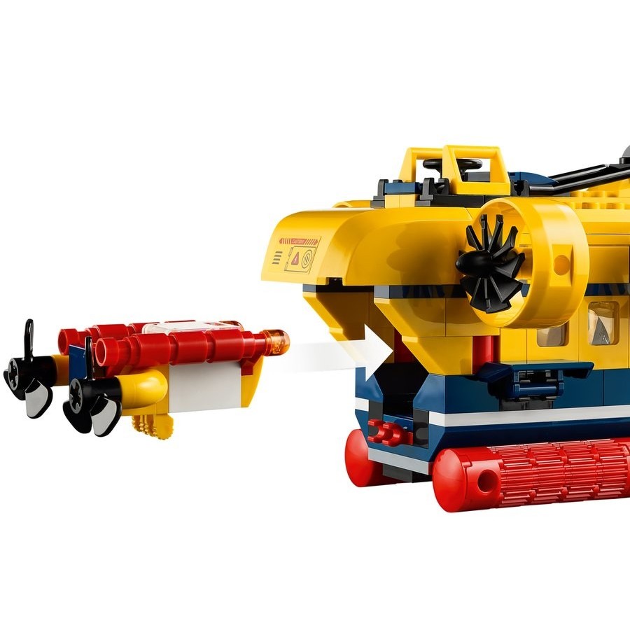 Lego Metropolitan Area Sea Expedition Submarine