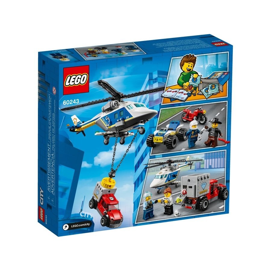 Lego Urban Area Cops Helicopter Chase