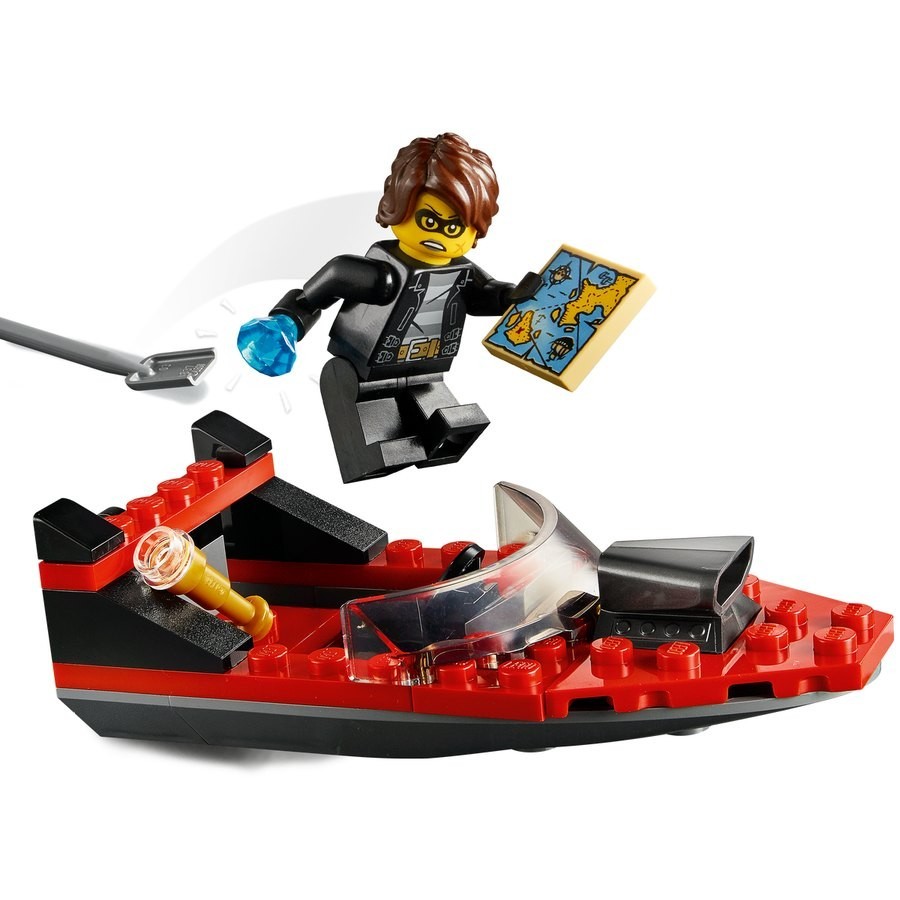 Lego Metropolitan Area Police Boat Transportation