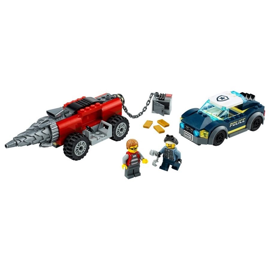 Lego Urban Area Authorities Driller Chase