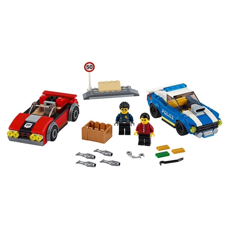 Everything Must Go - Lego Urban Area Cops Road Detention - Get-Together:£29[alb10410co]