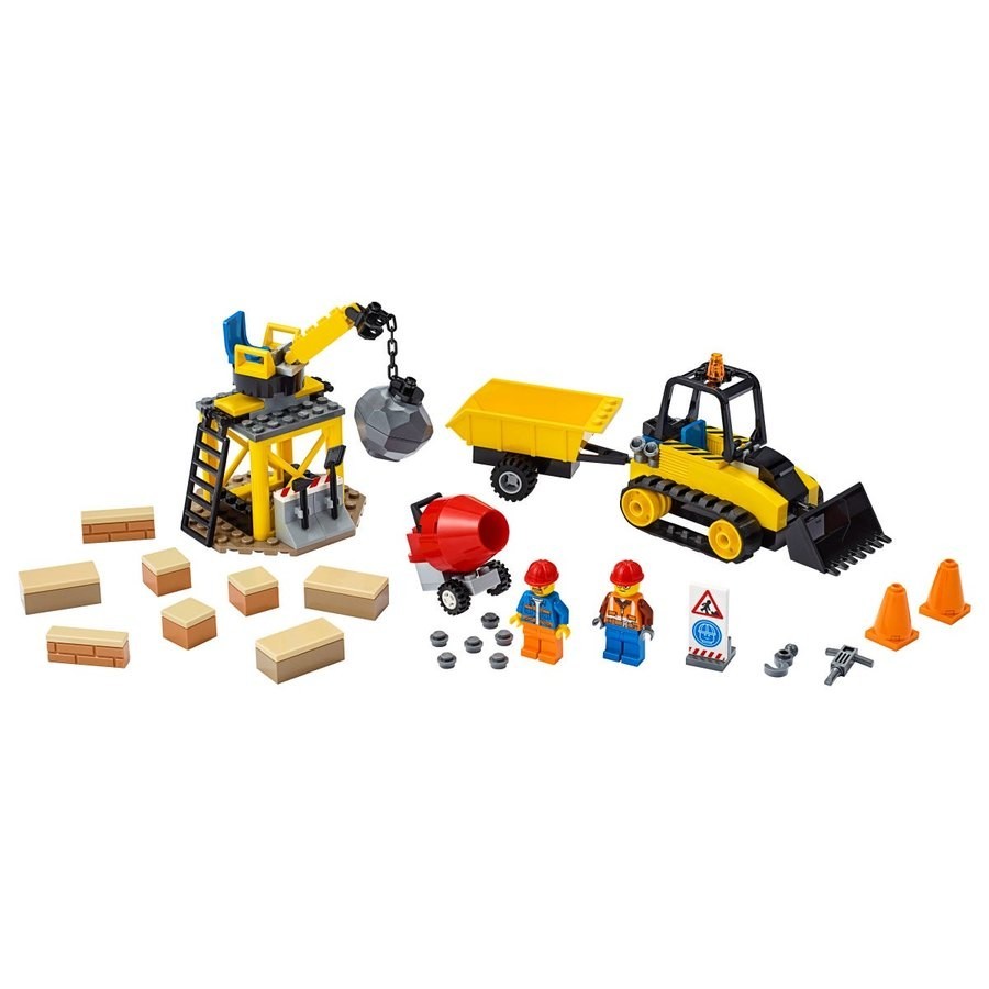 Lego Metropolitan Area Building And Construction Bulldozer