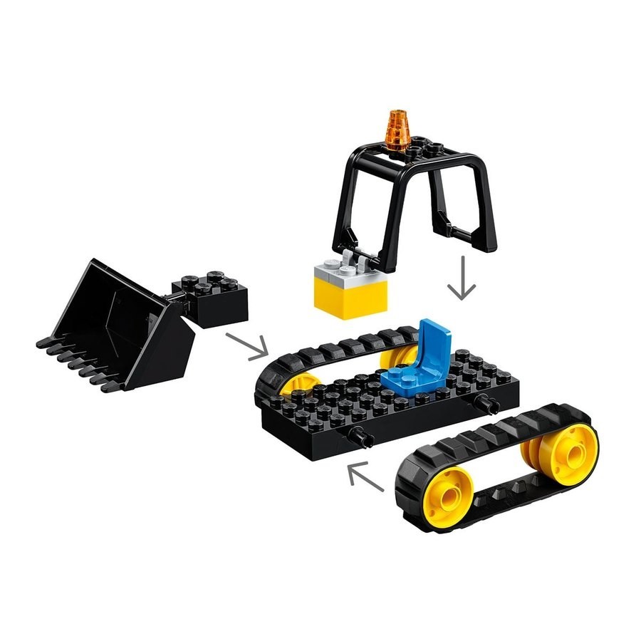 Liquidation - Lego Area Construction Bulldozer - President's Day Price Drop Party:£20[jcb10413ba]