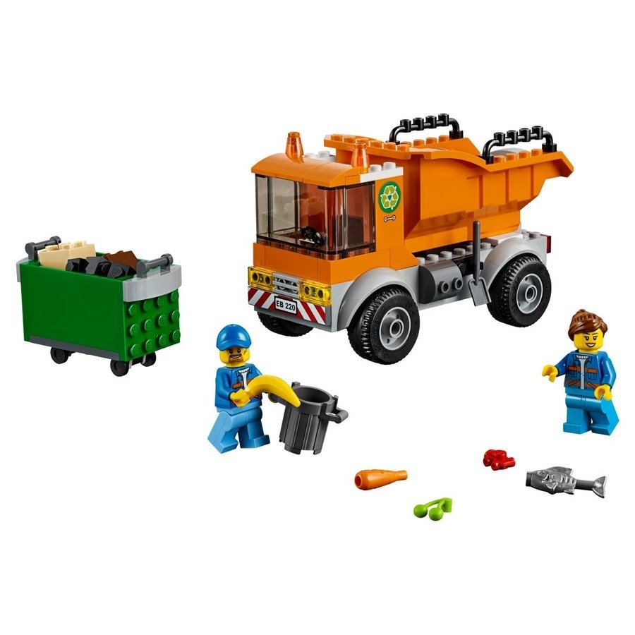 New Year's Sale - Lego City Rubbish Truck - President's Day Price Drop Party:£20
