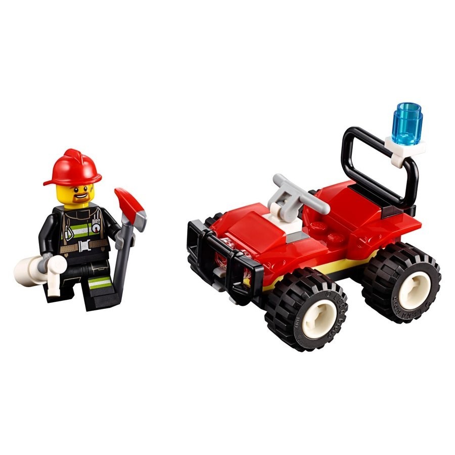 Two for One - Lego Urban Area Fire All-terrain Vehicle - Reduced-Price Powwow:£5[chb10420ar]