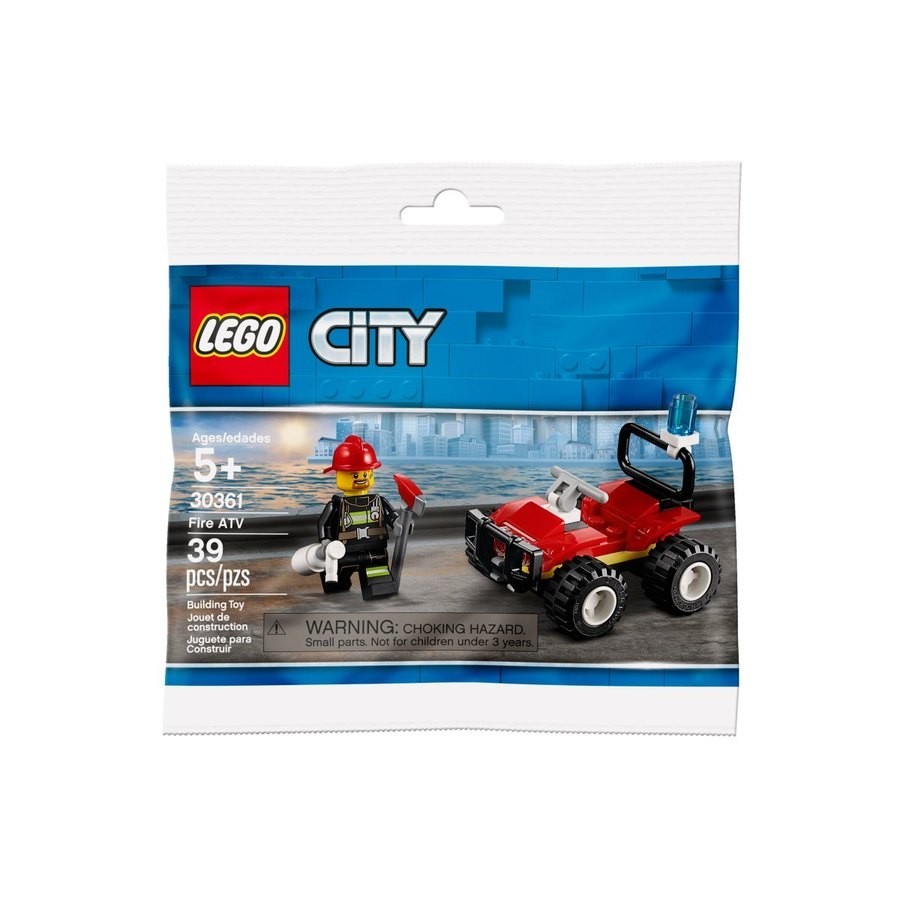 Back to School Sale - Lego Urban Area Fire All-terrain Vehicle - Weekend:£5[beb10420nn]