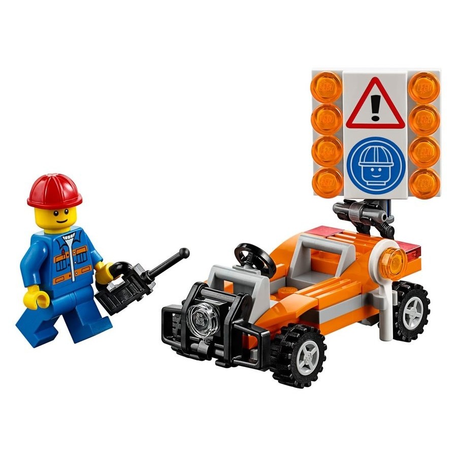 Lego Urban Area Street Worker