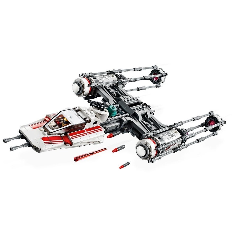 Gift Guide Sale - Lego Star Wars Resistance Y-Wing Starfighter - Weekend Windfall:£58[cob10429li]