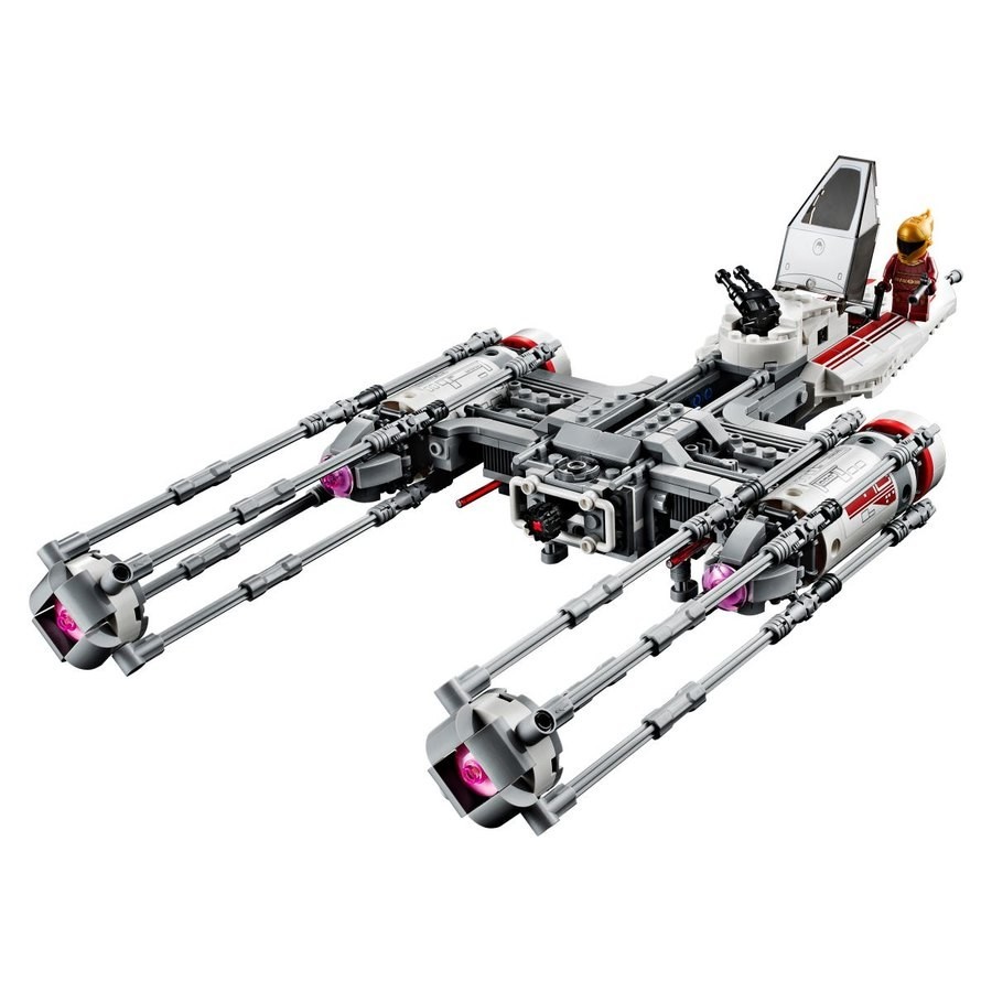 Gift Guide Sale - Lego Star Wars Resistance Y-Wing Starfighter - Weekend Windfall:£58[cob10429li]