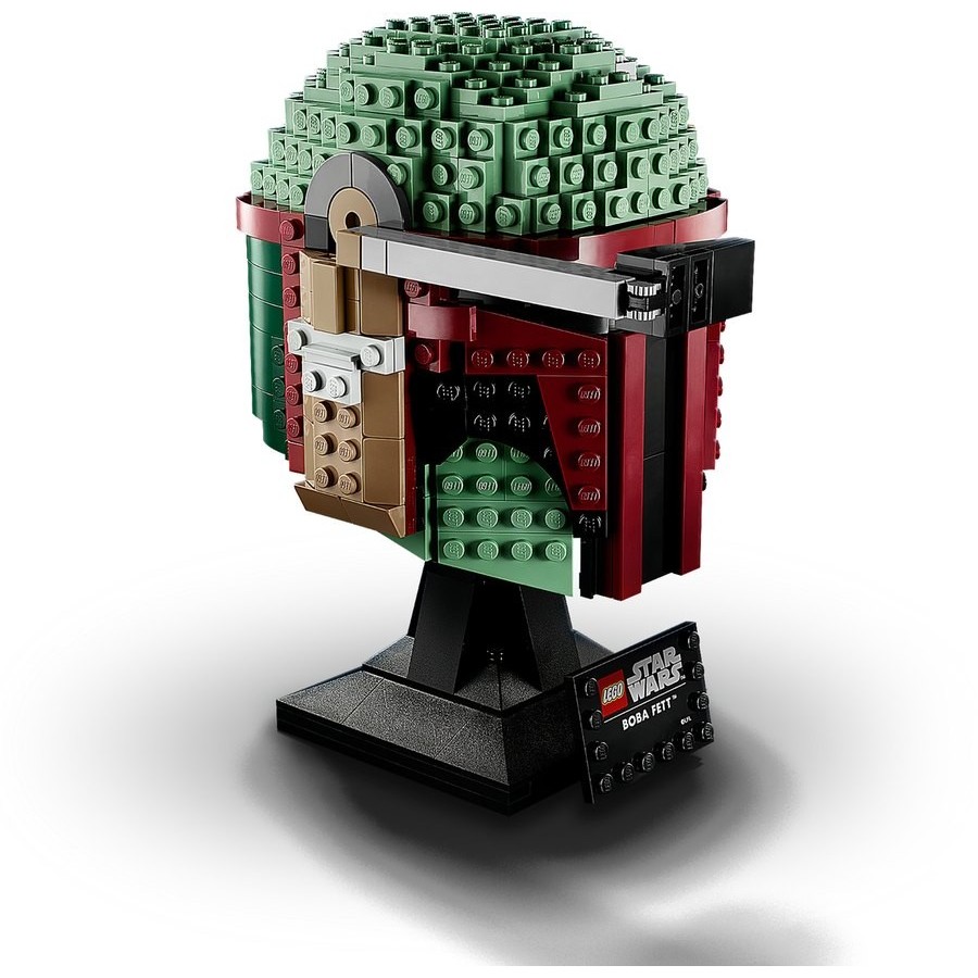 Father's Day Sale - Lego Star Wars Boba Fett Safety Helmet - Anniversary Sale-A-Bration:£47[cob10430li]