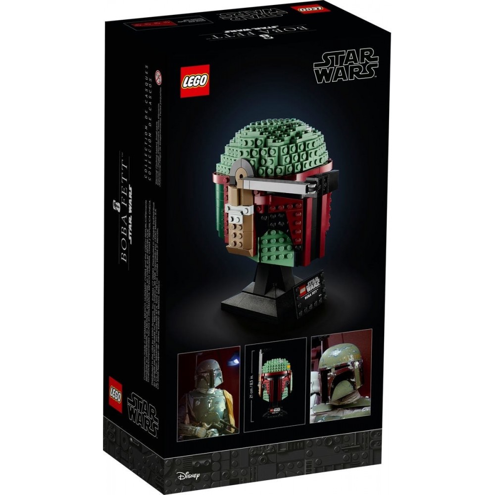 Father's Day Sale - Lego Star Wars Boba Fett Safety Helmet - Anniversary Sale-A-Bration:£47[cob10430li]
