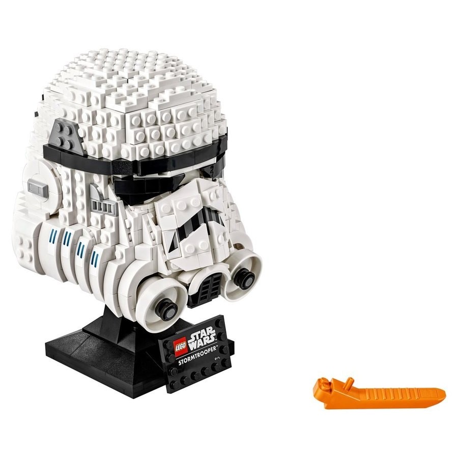 New Year's Sale - Lego Star Wars Stormtrooper Safety Helmet - Off-the-Charts Occasion:£46[lib10431nk]