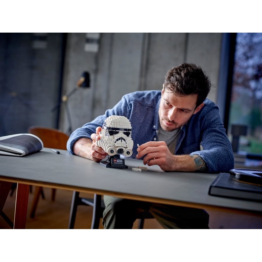 Halloween Sale - Lego Star Wars Stormtrooper Helmet - Weekend Windfall:£48