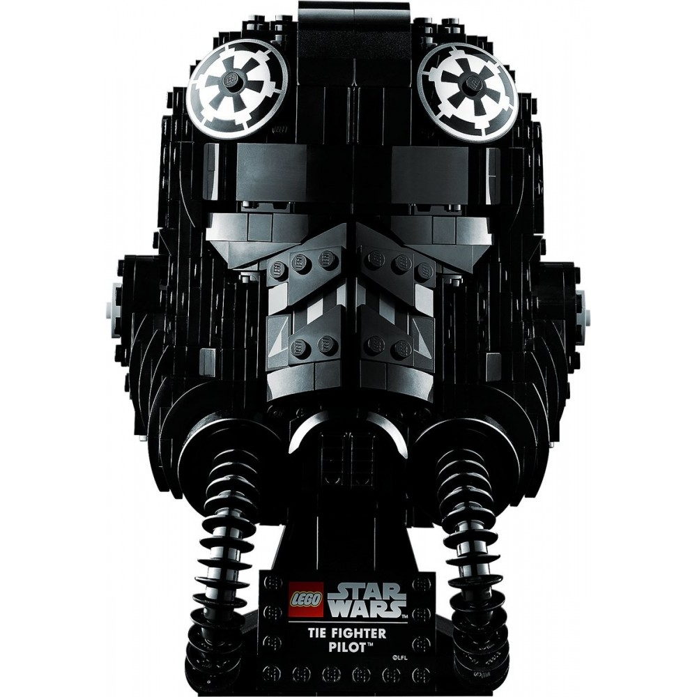 Late Night Sale - Lego Star Wars Tie Competitor Captain Helmet - Thanksgiving Throwdown:£49[lab10432ma]