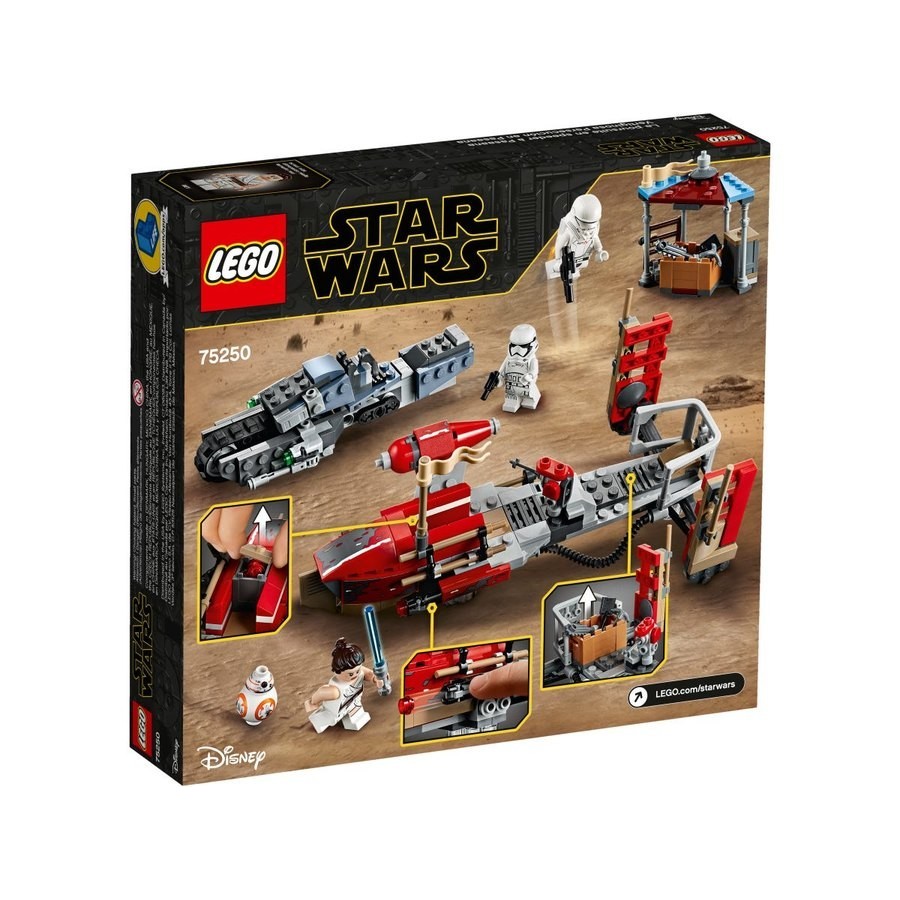 Insider Sale - Lego Star Wars Pasaana Speeder Pursuit - Online Outlet Extravaganza:£34[jcb10435ba]