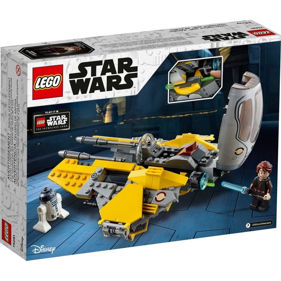 Final Clearance Sale - Lego Star Wars Anakin'S Jedi Interceptor - President's Day Price Drop Party:£30