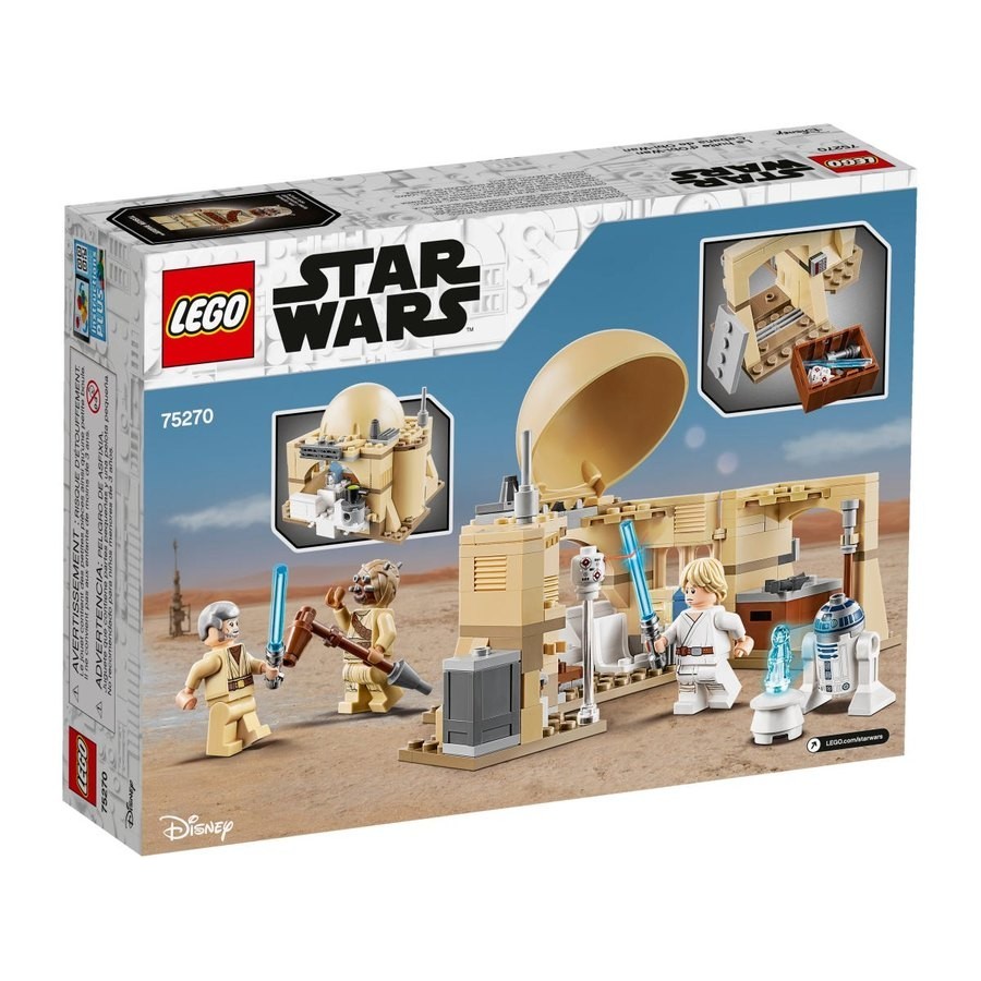Black Friday Sale - Lego Star Wars Obi-Wan'S Hut - Online Outlet X-travaganza:£29[lib10439nk]