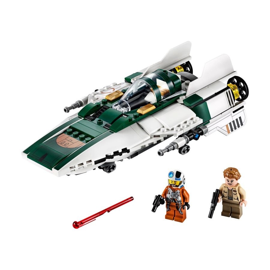 Discount Bonanza - Lego Star Wars Resistance A-Wing Starfighter - Unbelievable:£30[lib10440nk]