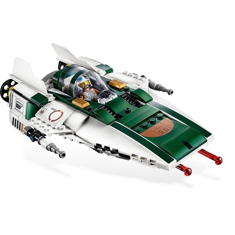Discount Bonanza - Lego Star Wars Resistance A-Wing Starfighter - Unbelievable:£30[lib10440nk]