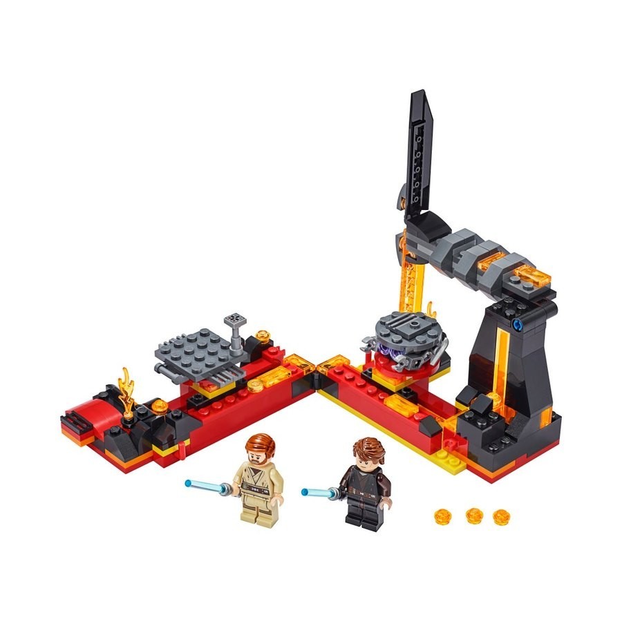 Lego Star Wars Battle On Mustafar