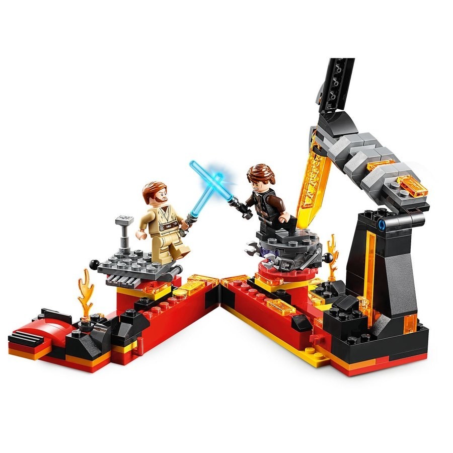 October Halloween Sale - Lego Star Wars Duel On Mustafar - Father's Day Deal-O-Rama:£20[cob10442li]