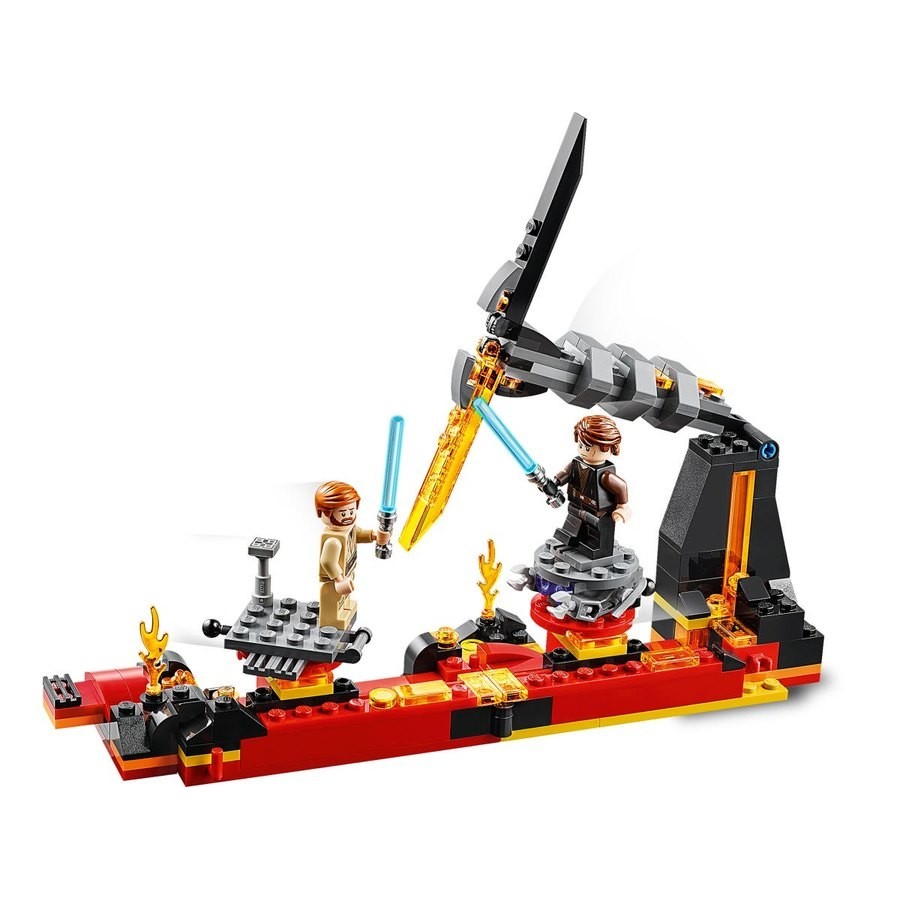 October Halloween Sale - Lego Star Wars Duel On Mustafar - Father's Day Deal-O-Rama:£20[cob10442li]