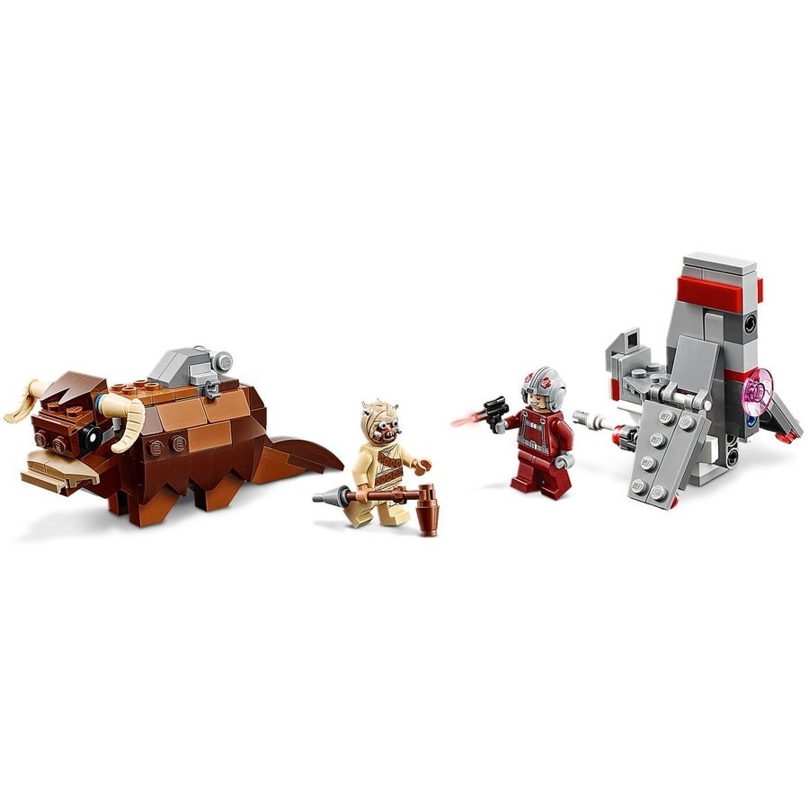 January Clearance Sale - Lego Star Wars T-16 Skyhopper Vs Bantha Microfighters - Mid-Season Mixer:£19