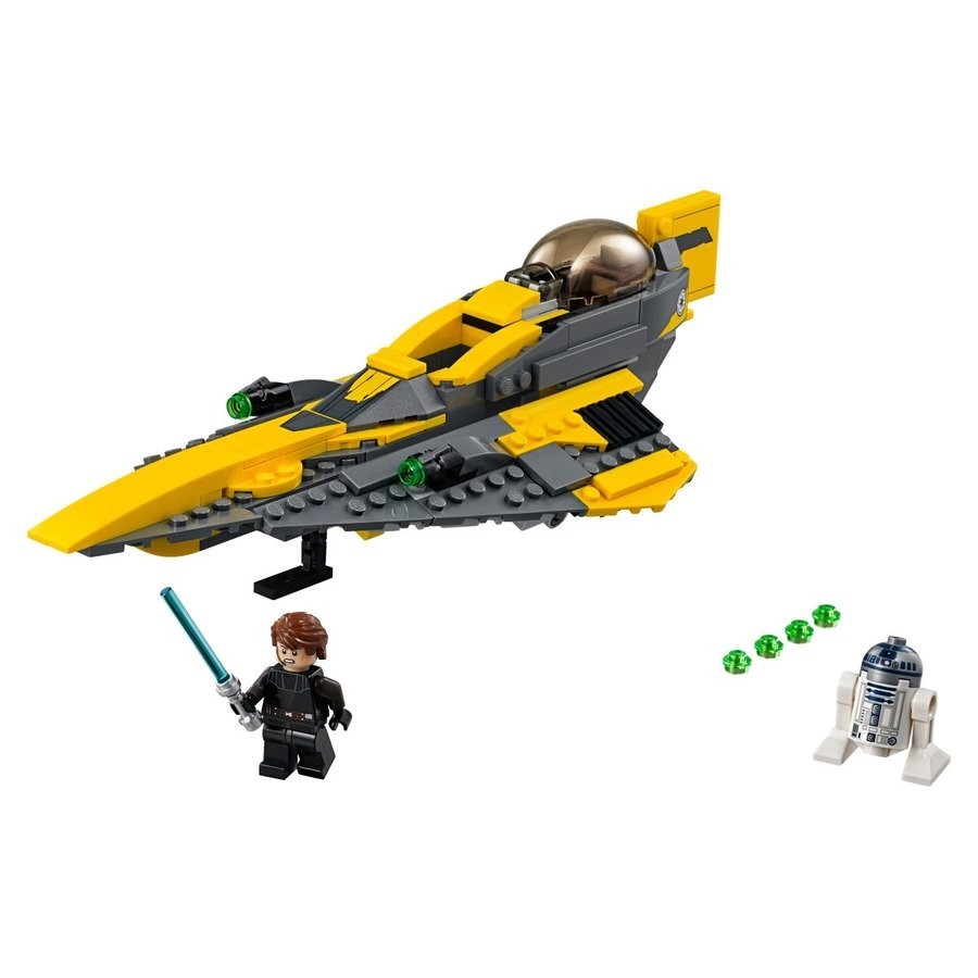 New Year's Sale - Lego Star Wars Anakin'S Jedi Starfighter - Weekend:£19[jcb10445ba]