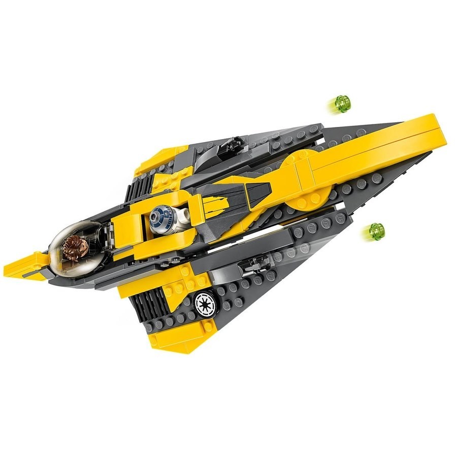 Blowout Sale - Lego Star Wars Anakin'S Jedi Starfighter - Doorbuster Derby:£20