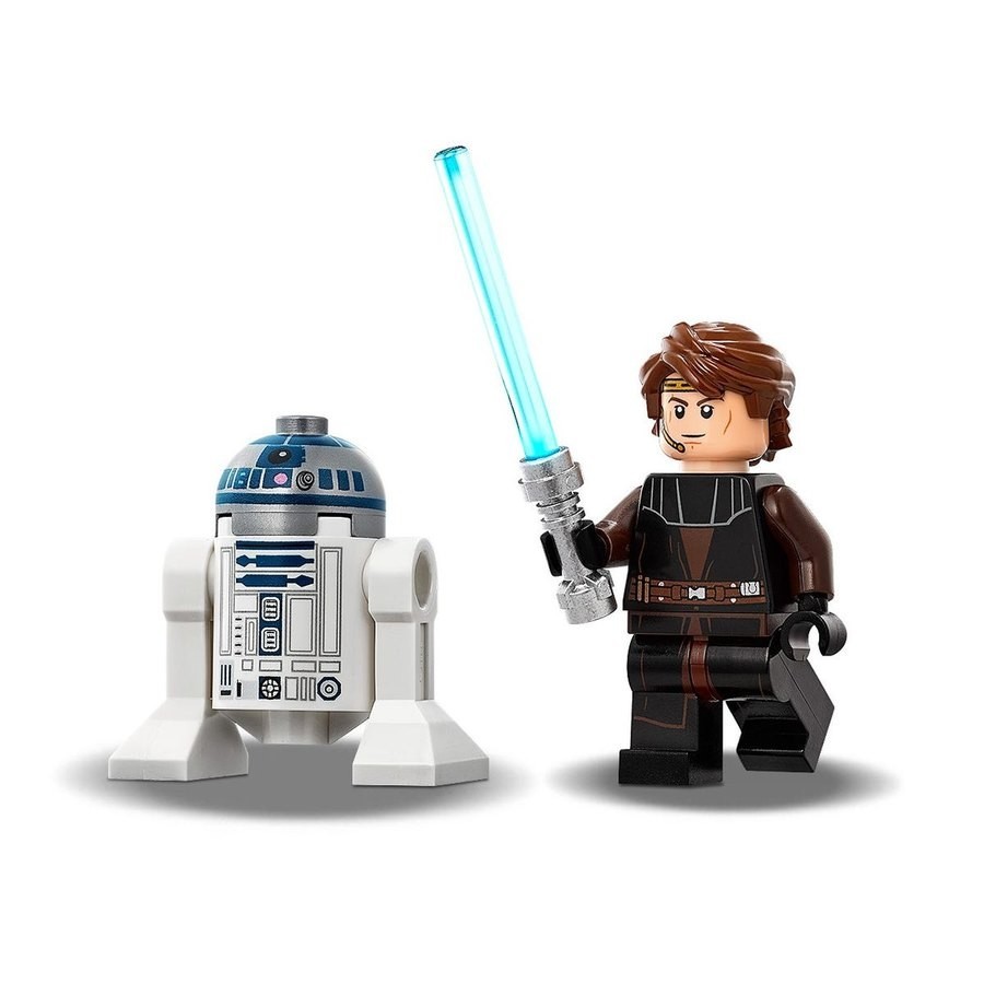 Summer Sale - Lego Star Wars Anakin'S Jedi Starfighter - New Year's Savings Spectacular:£20[cob10445li]