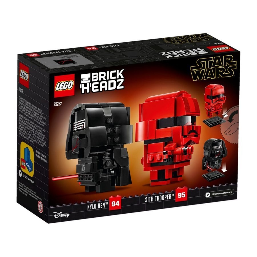 Lego Star Wars Kylo Ren & Sith Trooper