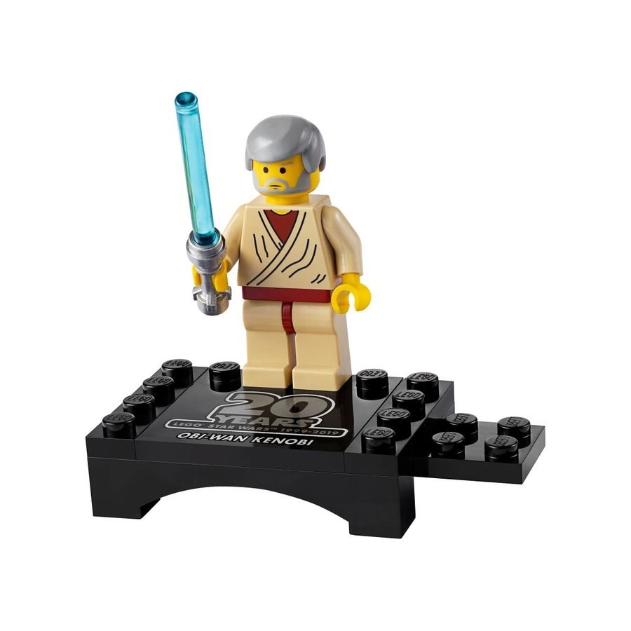 Doorbuster Sale - Lego Star Wars Obi-Wan Kenobi Minifigure - Christmas Clearance Carnival:£5[lab10451ma]