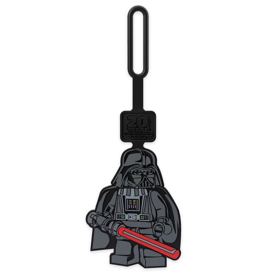 End of Season Sale - Lego Star Wars Darth Vader Bag Tag - Savings Spree-Tacular:£5